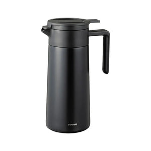 Hario Double Walled Thermal Pot with Ceramic Coating 600ml - Black