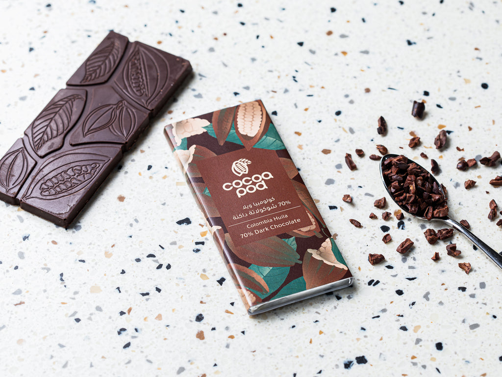 Cocoa Pod Colombian Chocolate Bars 30g