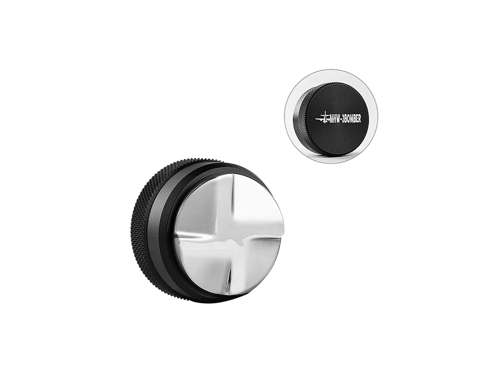 MHW- 3Bomber -CD-Texture Tamper & Distributor 58.35mm-four oars-black