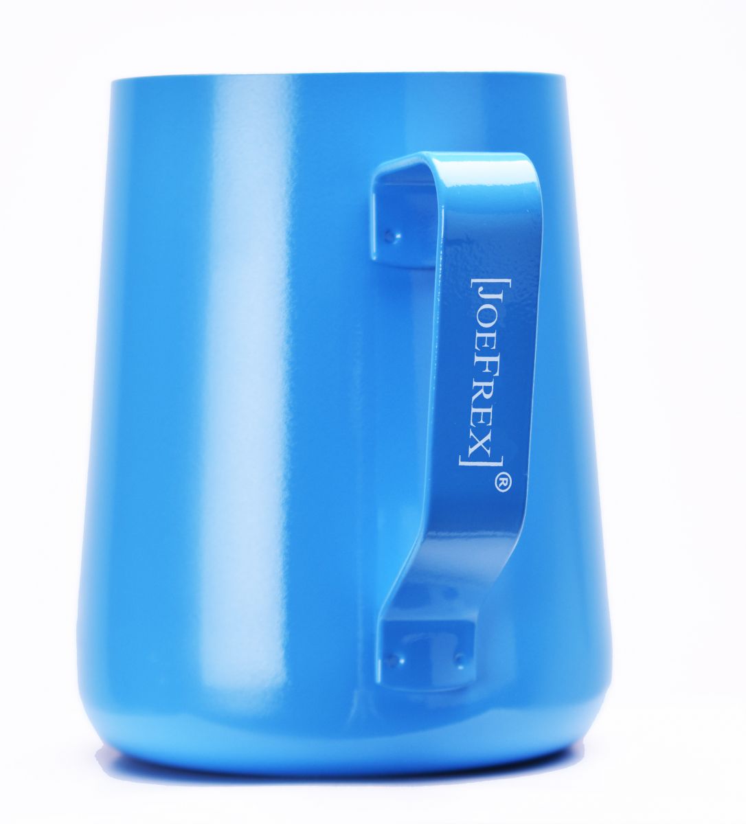 Jarra de leche Joe Frex con revestimiento en polvo Azul Azul 350 ml