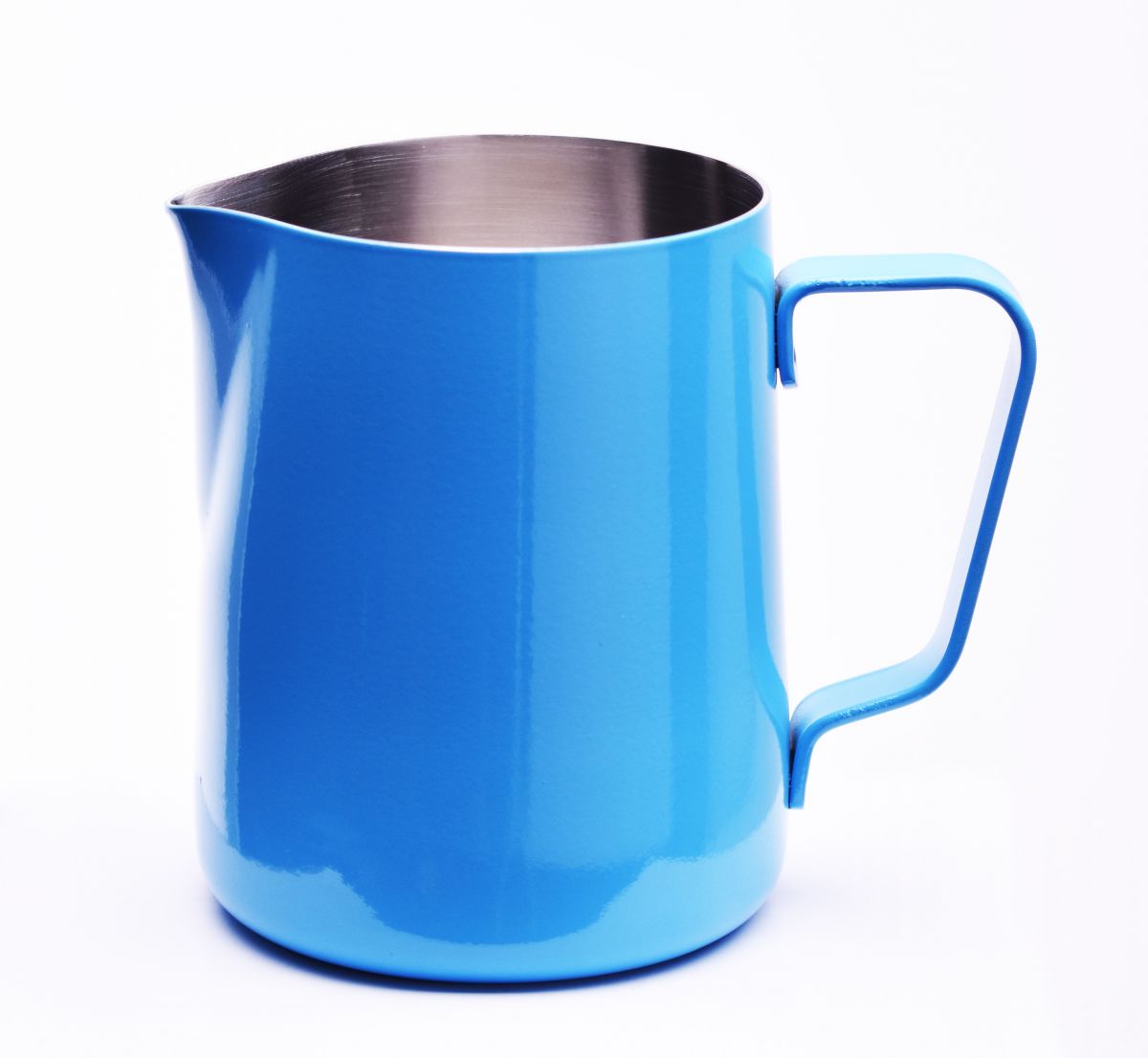 Jarra de leche Joe Frex con revestimiento en polvo Azul Azul 350 ml