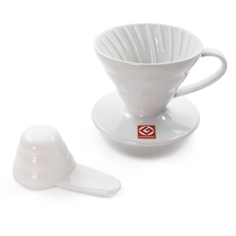 Hario V60 Coffee Dripper 01 Ceramic / White