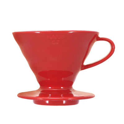 Hario V60 Coffee Dripper 02 Ceramic / Red